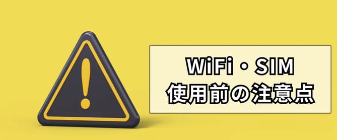 アメリカ旅行WiFiレンタルとSIMカードの注意点